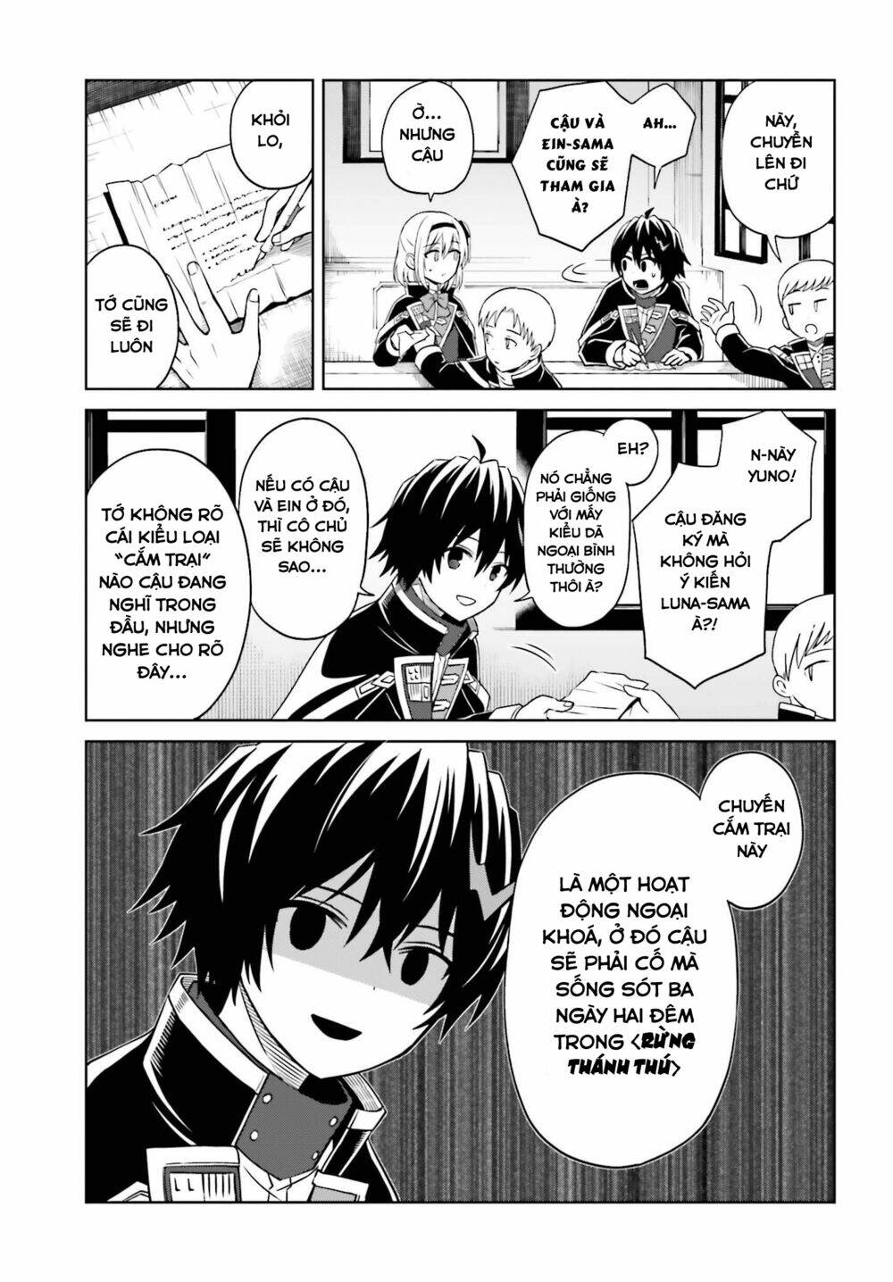 Shin No Jitsuryoku Wa Girigiri Made Kakushite Iyou To Omou Chapter 9 - Trang 2