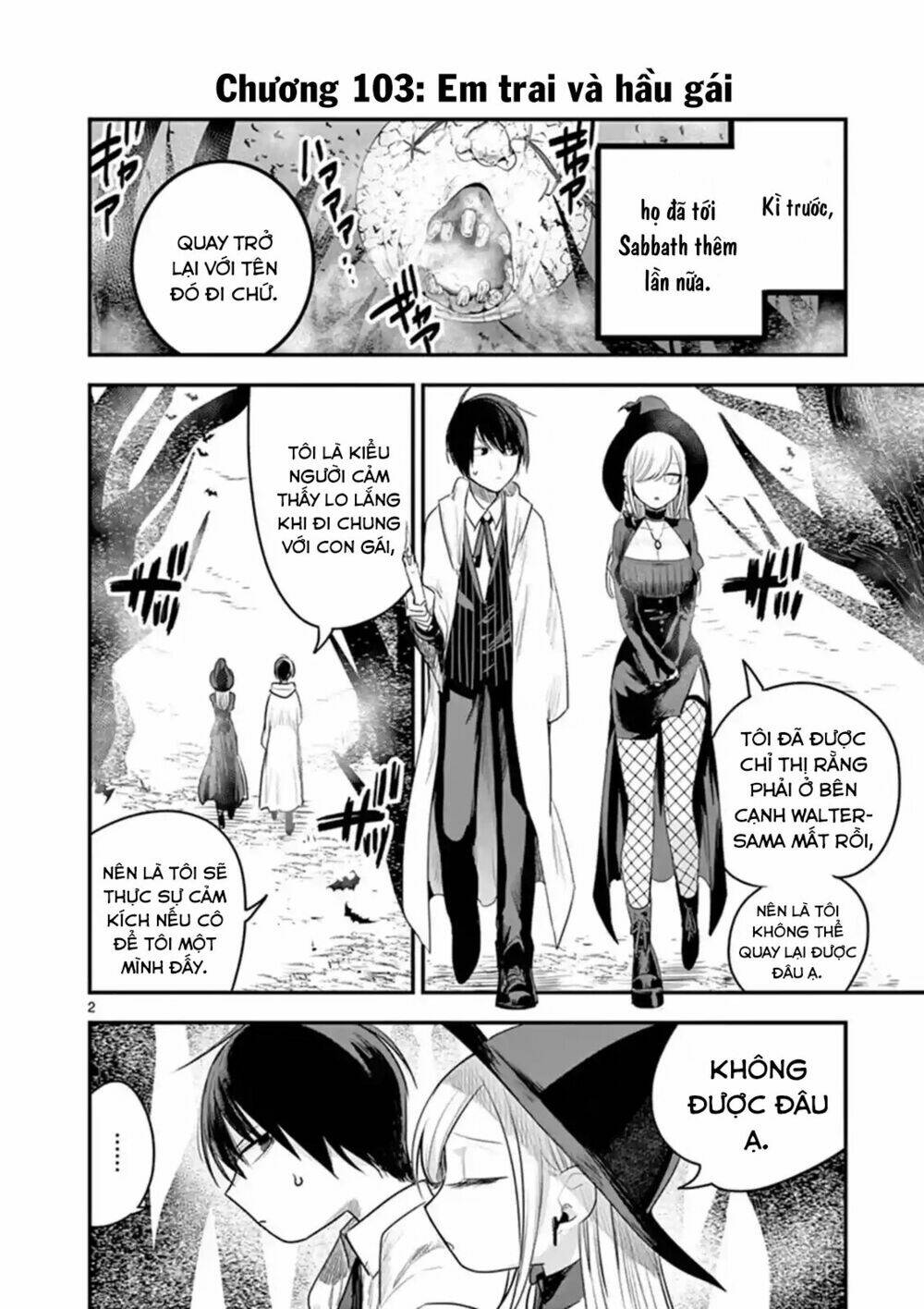 Shinigami Bocchan To Kuro Maid Chapter 103 - Trang 2