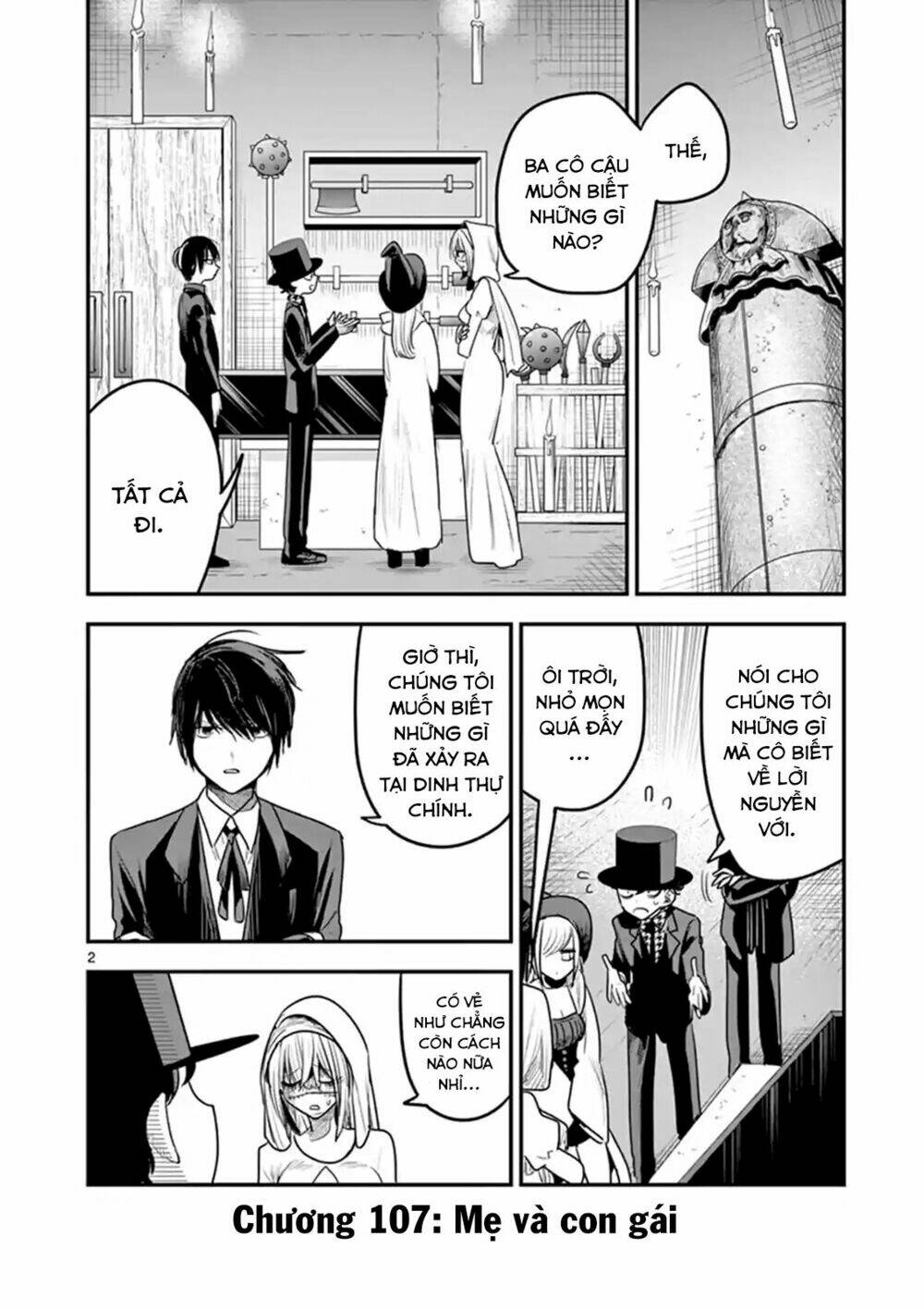 Shinigami Bocchan To Kuro Maid Chapter 107 - Trang 2