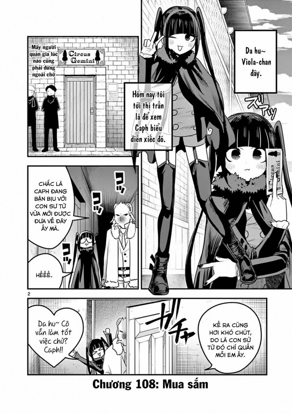 Shinigami Bocchan To Kuro Maid Chapter 108 - Trang 2
