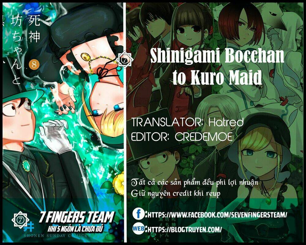 Shinigami Bocchan To Kuro Maid Chapter 110.5 - Trang 2