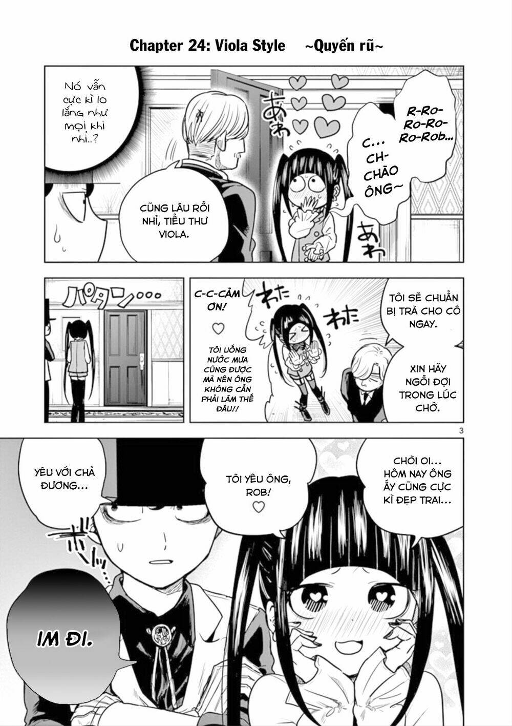 Shinigami Bocchan To Kuro Maid Chapter 24 - Trang 2