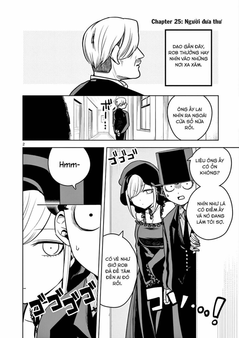 Shinigami Bocchan To Kuro Maid Chapter 25 - Trang 2