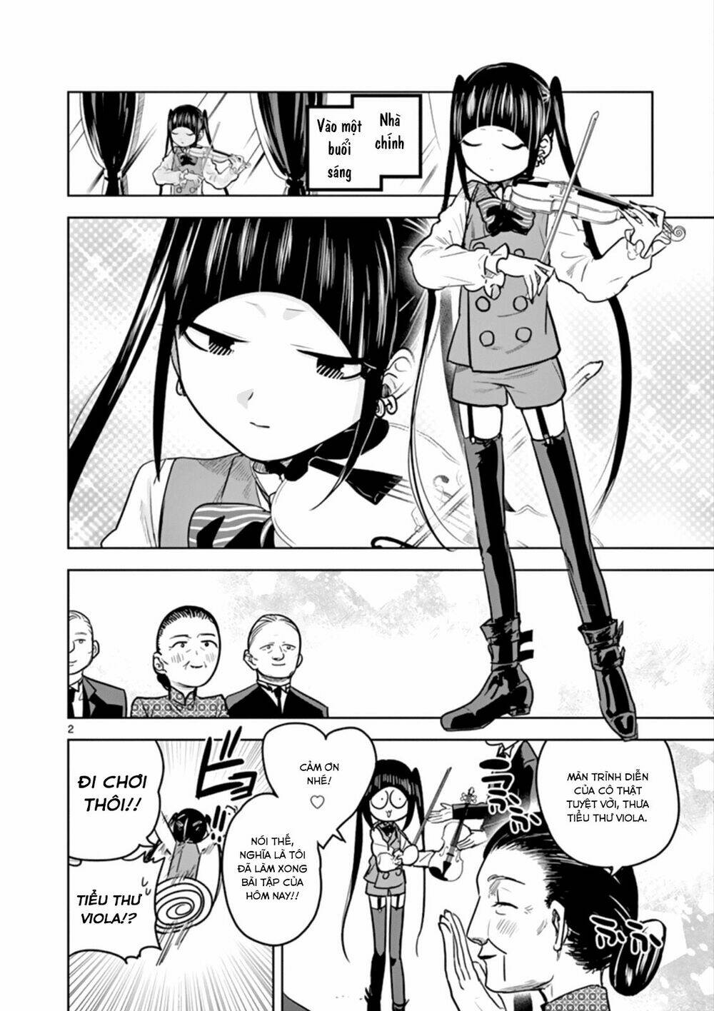Shinigami Bocchan To Kuro Maid Chapter 33 - Trang 2
