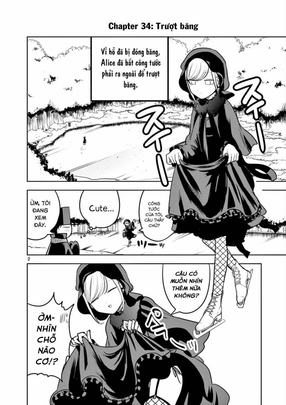 Shinigami Bocchan To Kuro Maid Chapter 34 - Trang 2