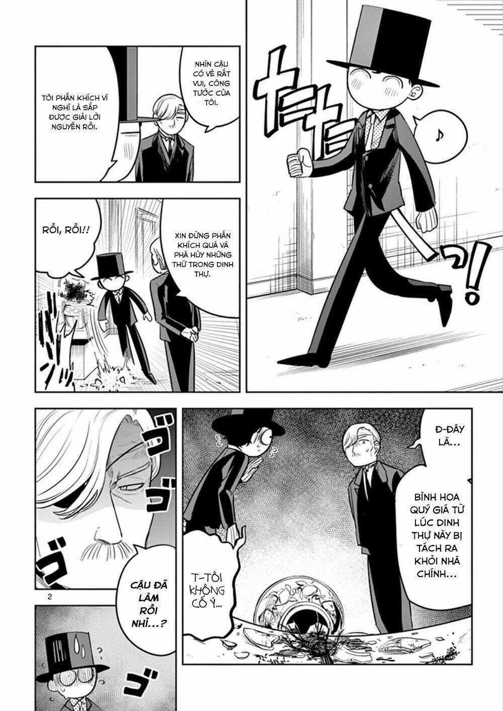 Shinigami Bocchan To Kuro Maid Chapter 36 - Trang 2