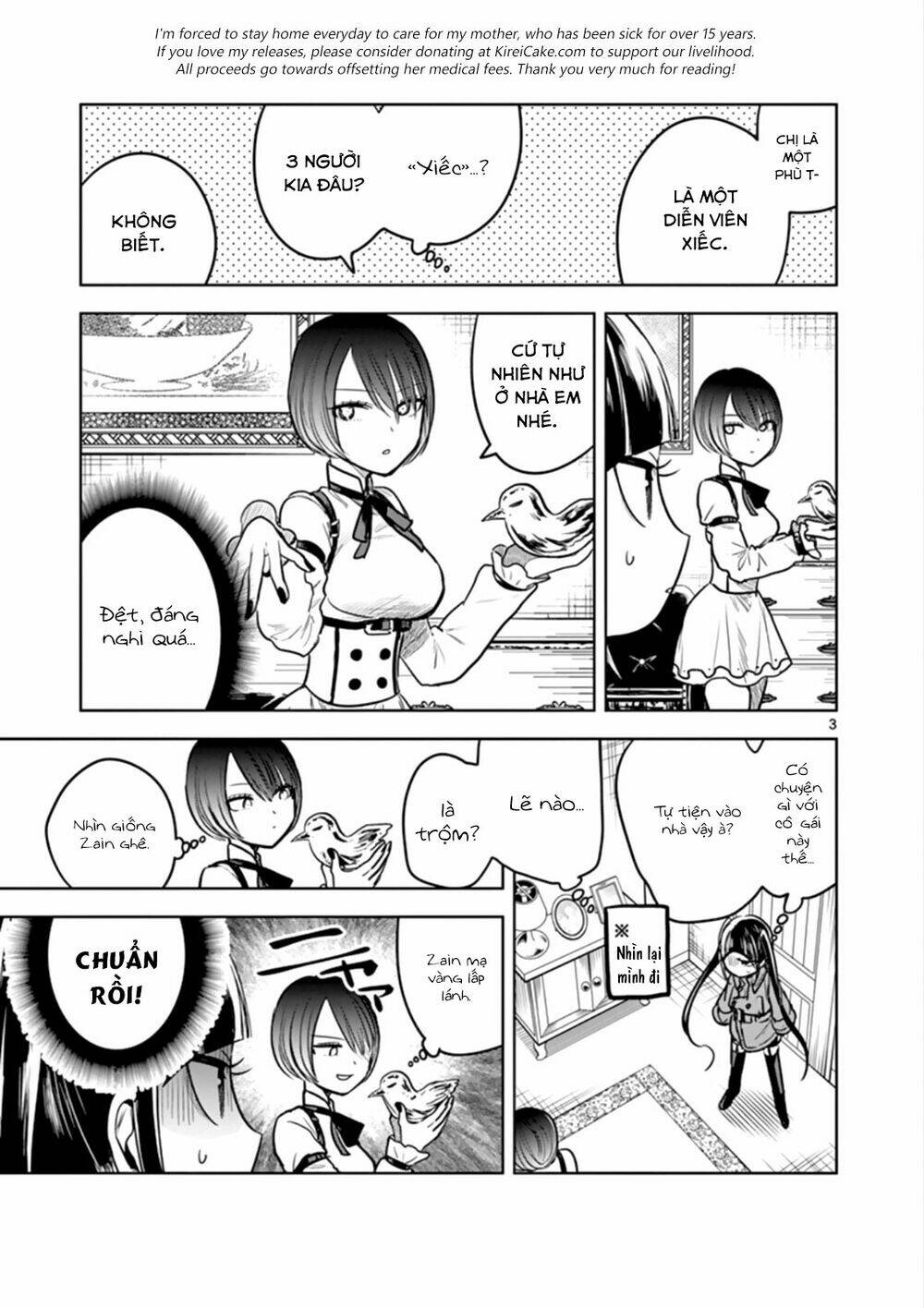 Shinigami Bocchan To Kuro Maid Chapter 48 - Trang 2
