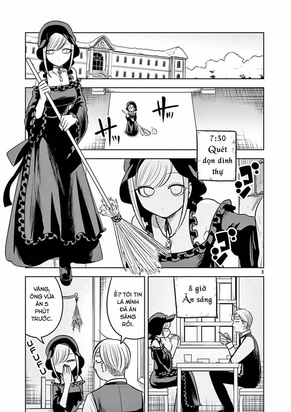 Shinigami Bocchan To Kuro Maid Chapter 55 - Trang 2
