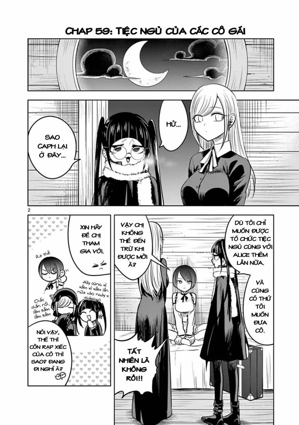 Shinigami Bocchan To Kuro Maid Chapter 59 - Trang 2
