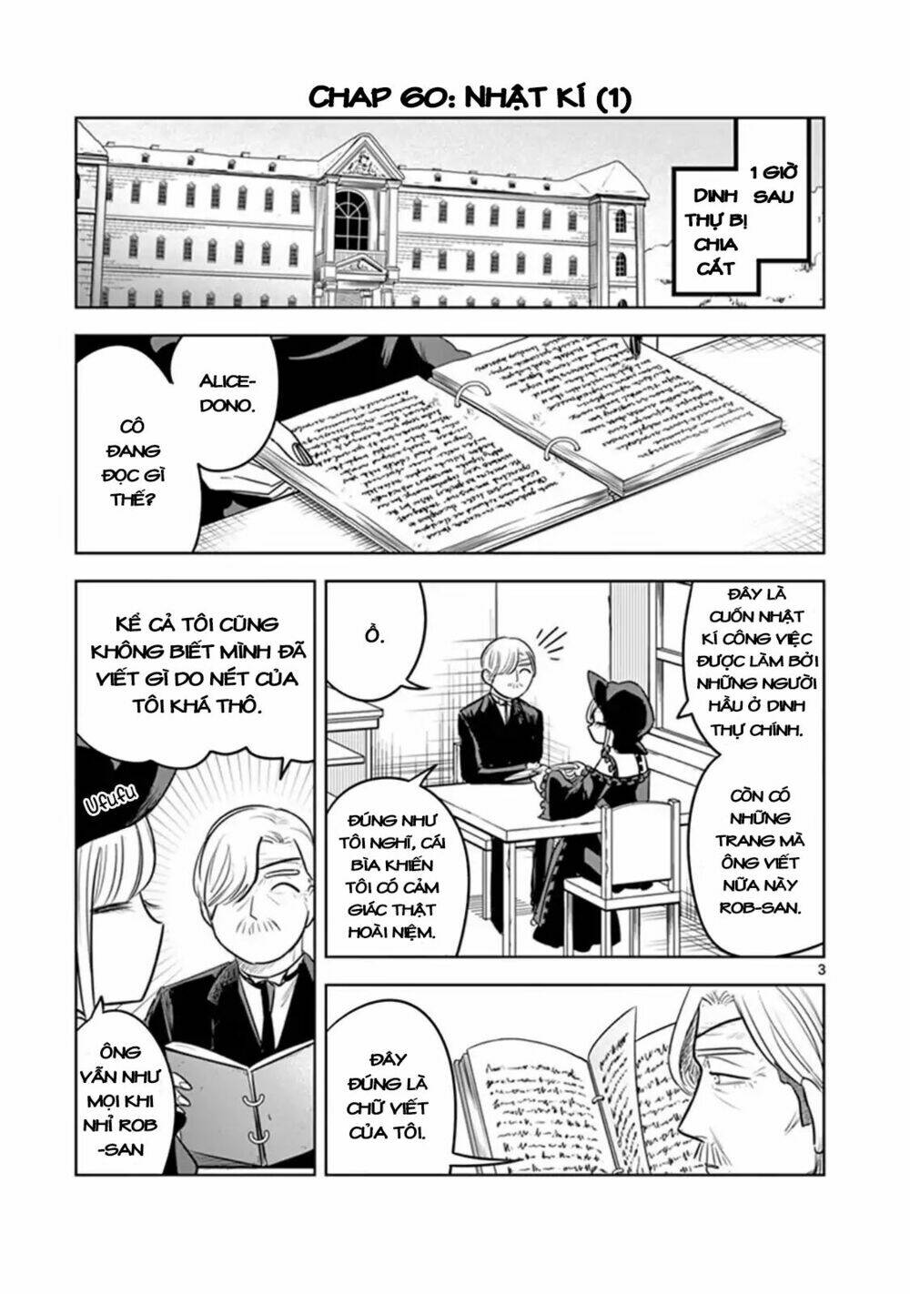 Shinigami Bocchan To Kuro Maid Chapter 60 - Trang 2