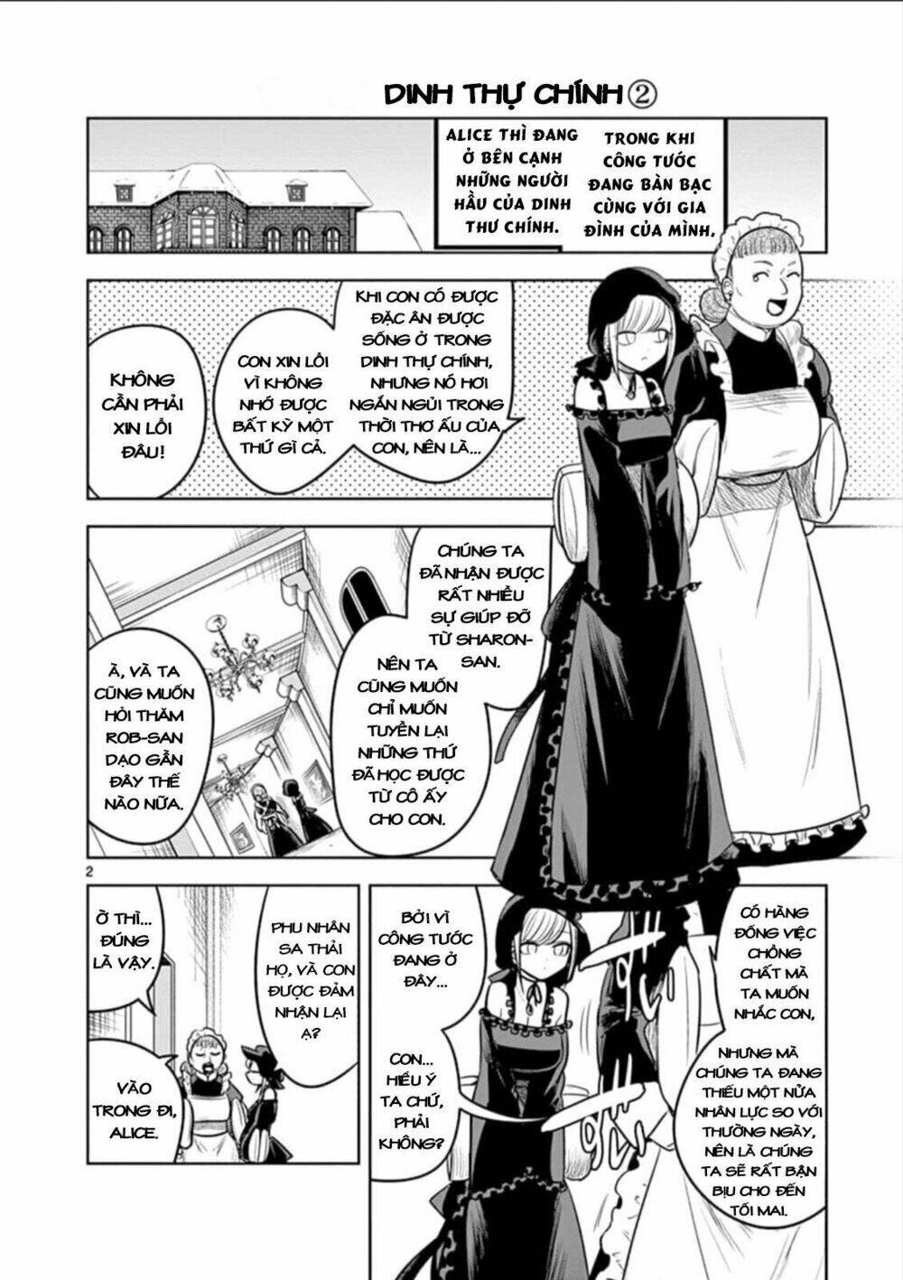 Shinigami Bocchan To Kuro Maid Chapter 65 - Trang 2
