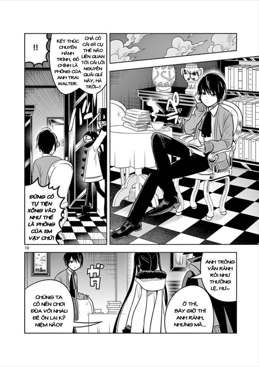 Shinigami Bocchan To Kuro Maid Chapter 66.3 - Trang 2