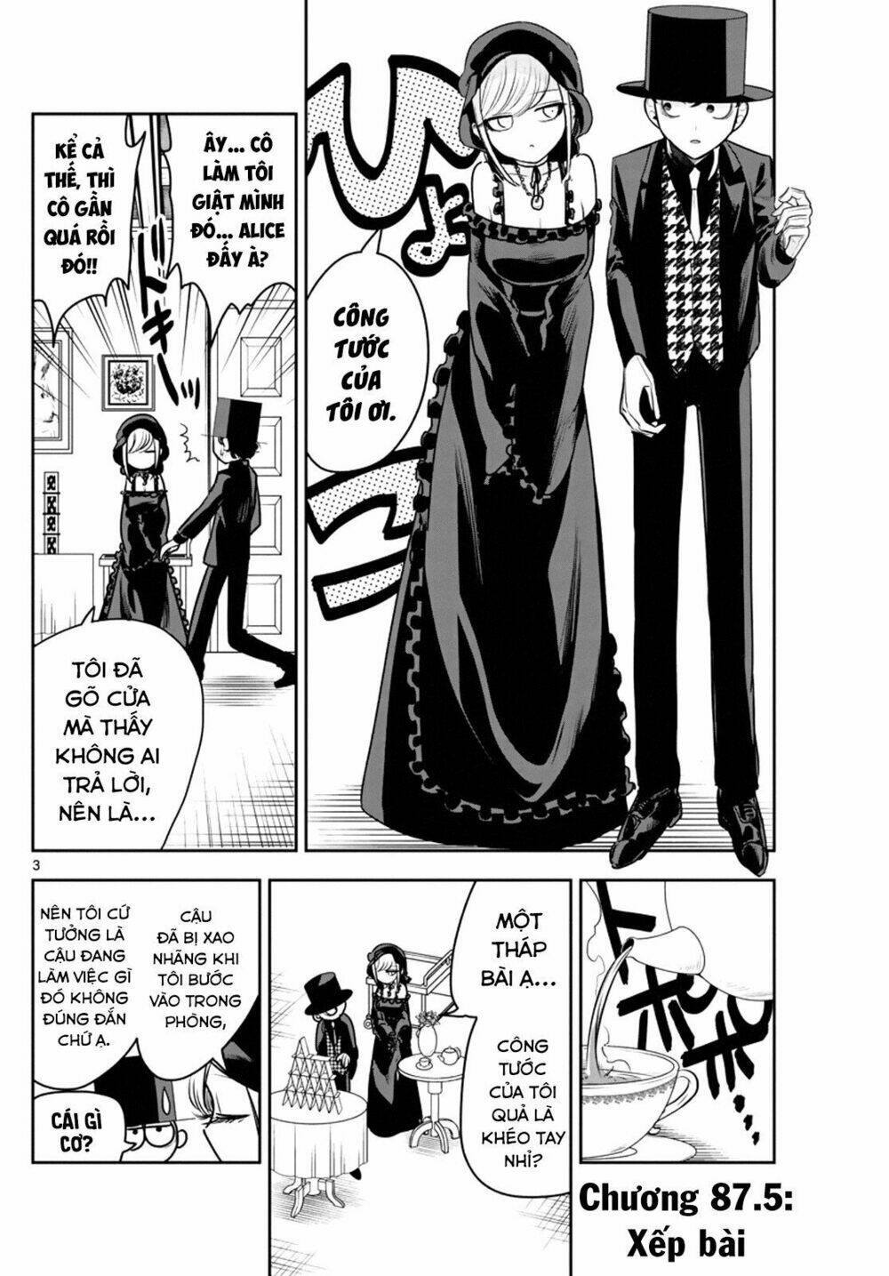 Shinigami Bocchan To Kuro Maid Chapter 87.5 - Trang 2