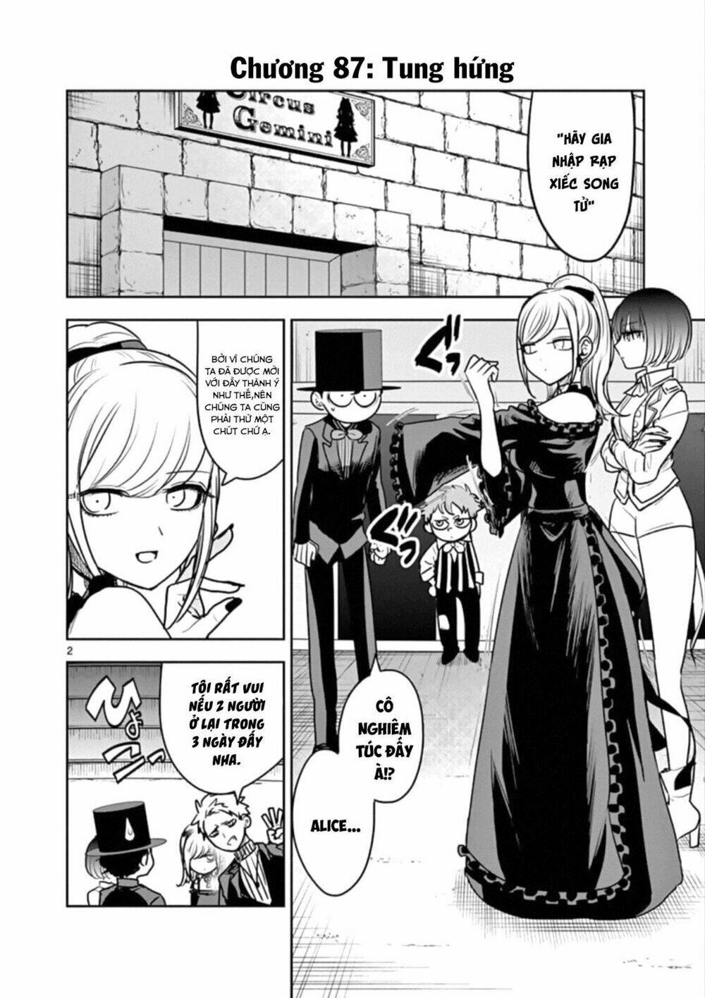 Shinigami Bocchan To Kuro Maid Chapter 87 - Trang 2