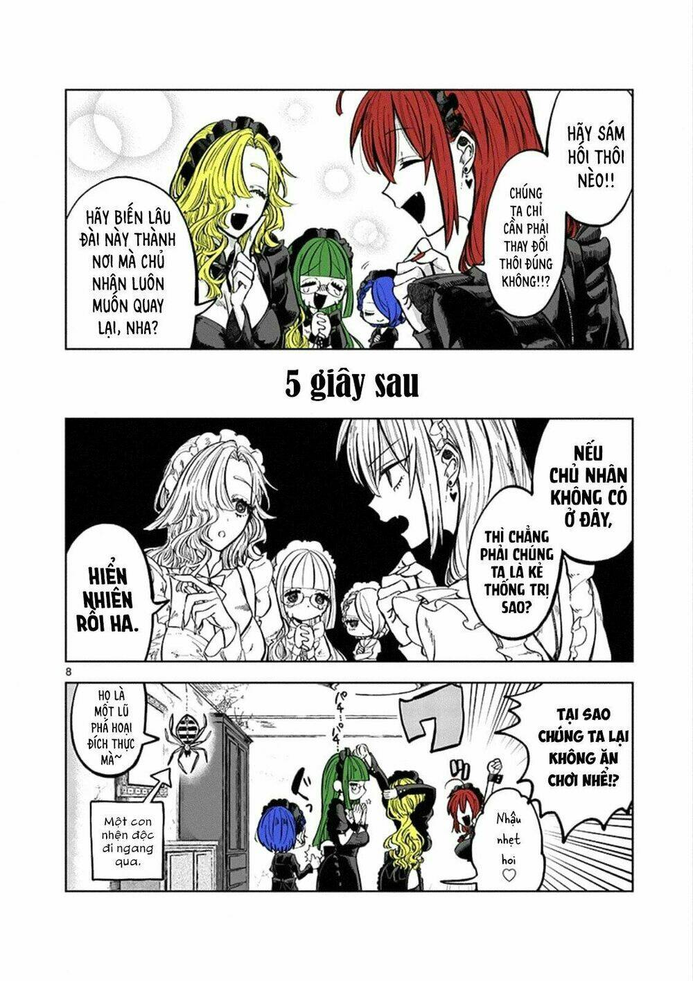 Shinigami Bocchan To Kuro Maid Chapter 88.5 - Trang 2