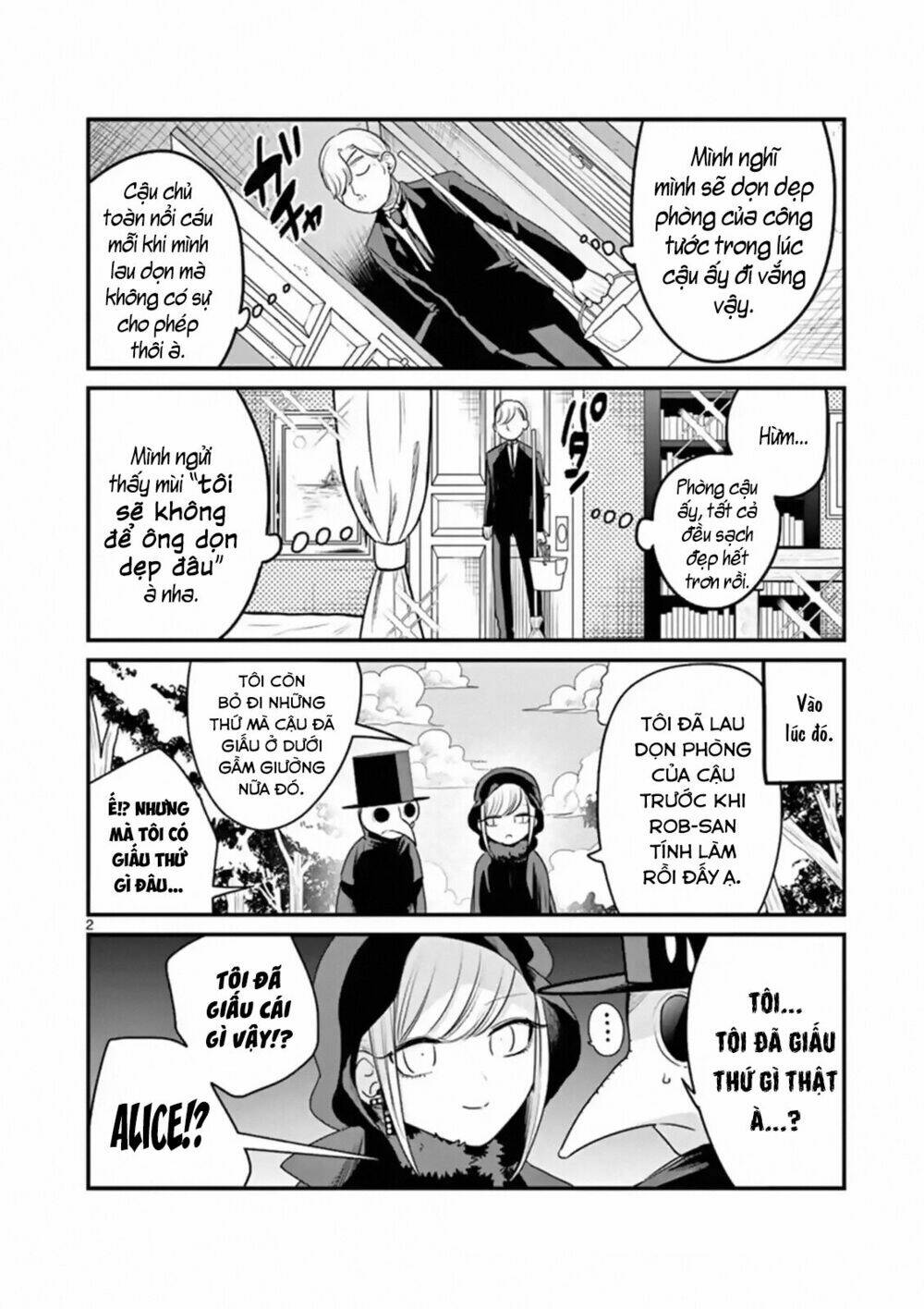 Shinigami Bocchan To Kuro Maid Chapter 95 - Trang 2