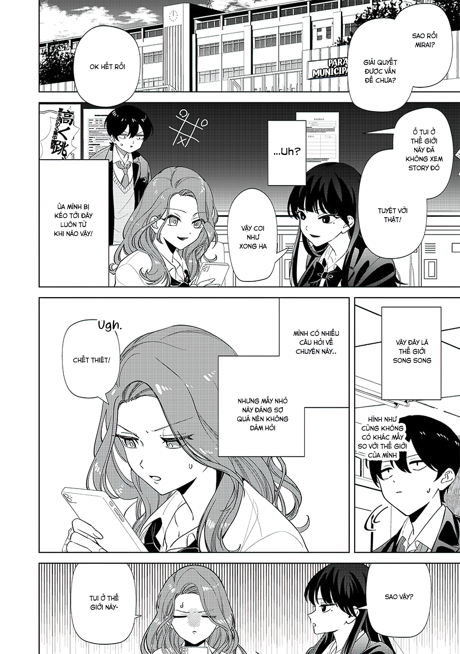 Shiretto Sugee Koto Itteru Gal: Shiritsu Paranomaru Koukou No Nichijou Chapter 2 - Trang 2