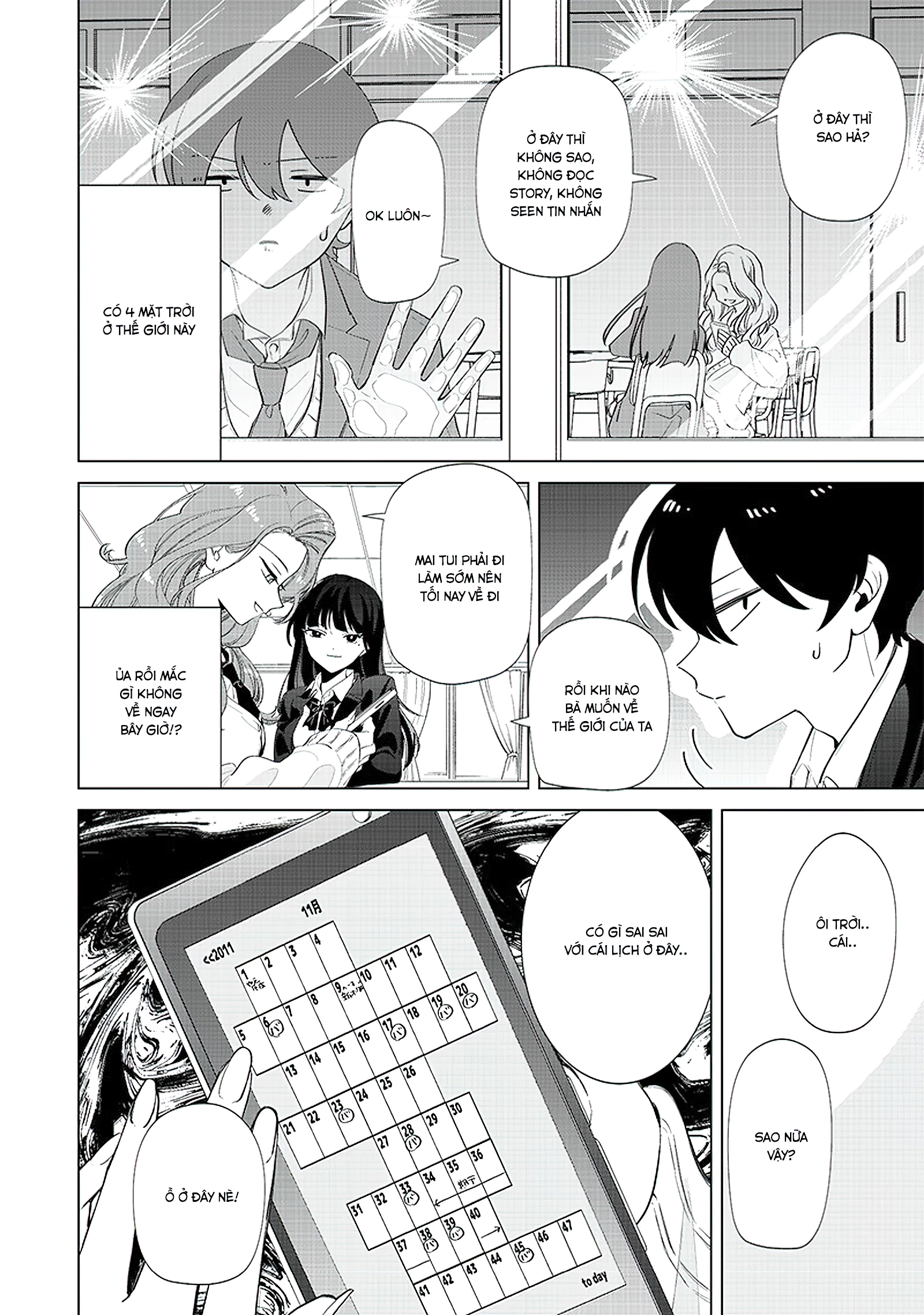 Shiretto Sugee Koto Itteru Gal: Shiritsu Paranomaru Koukou No Nichijou Chapter 2 - Trang 2