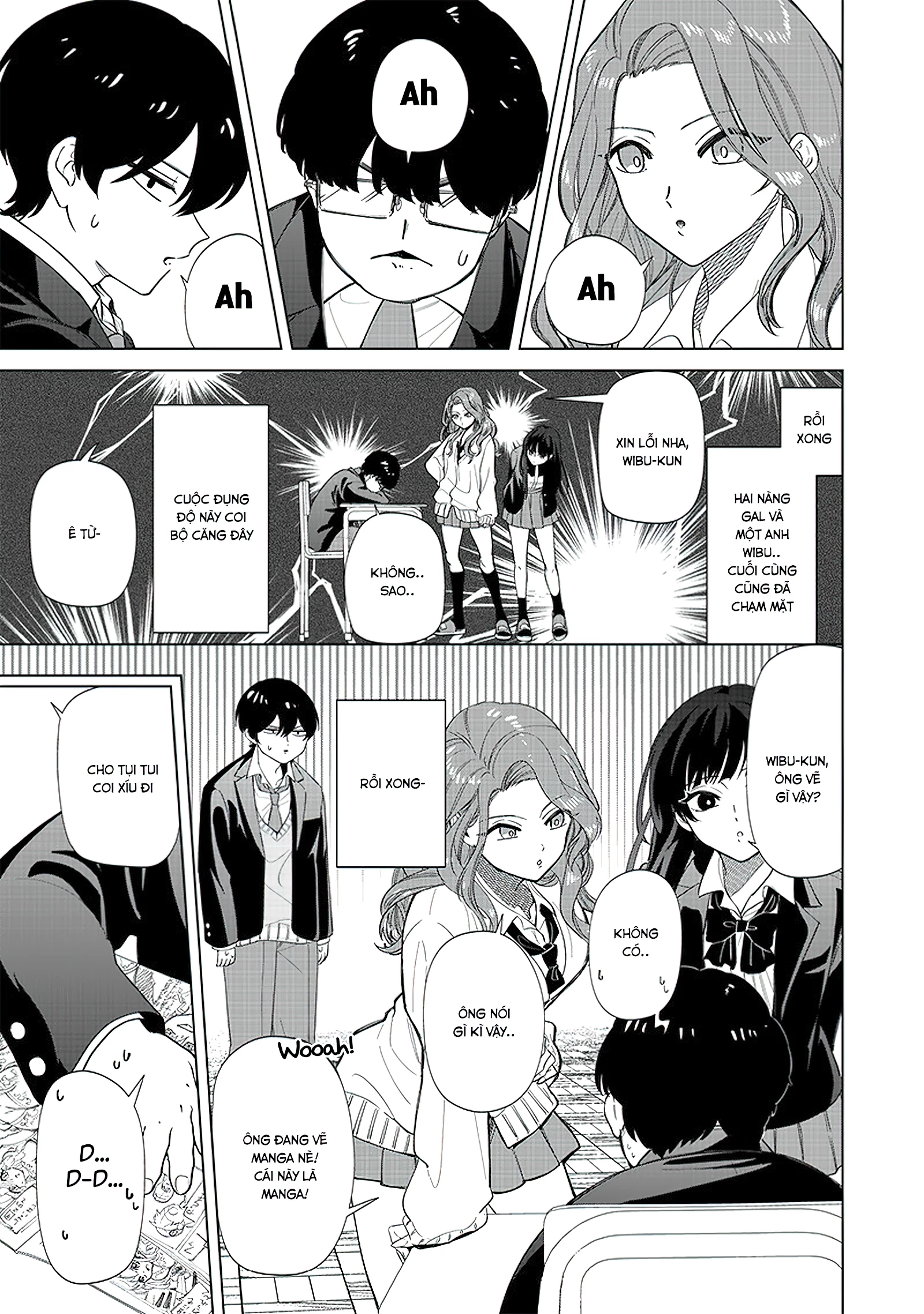 Shiretto Sugee Koto Itteru Gal: Shiritsu Paranomaru Koukou No Nichijou Chapter 3 - Trang 2