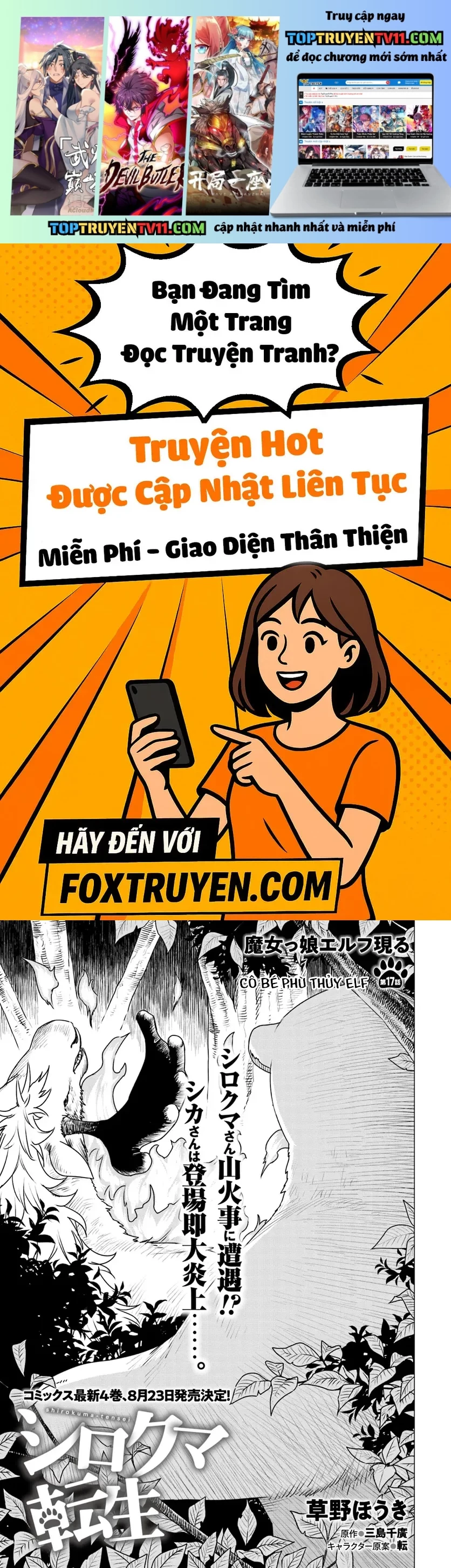 Shirokuma Tensei Chapter 17 - Trang 2