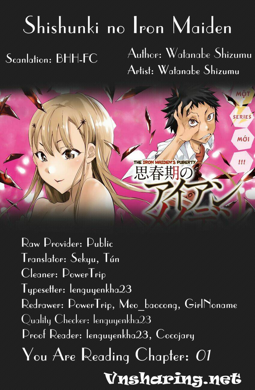 Shishunki No Iron Maiden Chapter 1 - Trang 2