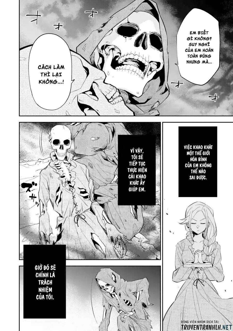 Shokei Sareta Kenja Wa Lich Ni Tensei Shite Shinryaku Sensou Wo Hajimaru Chapter 1 - Trang 2