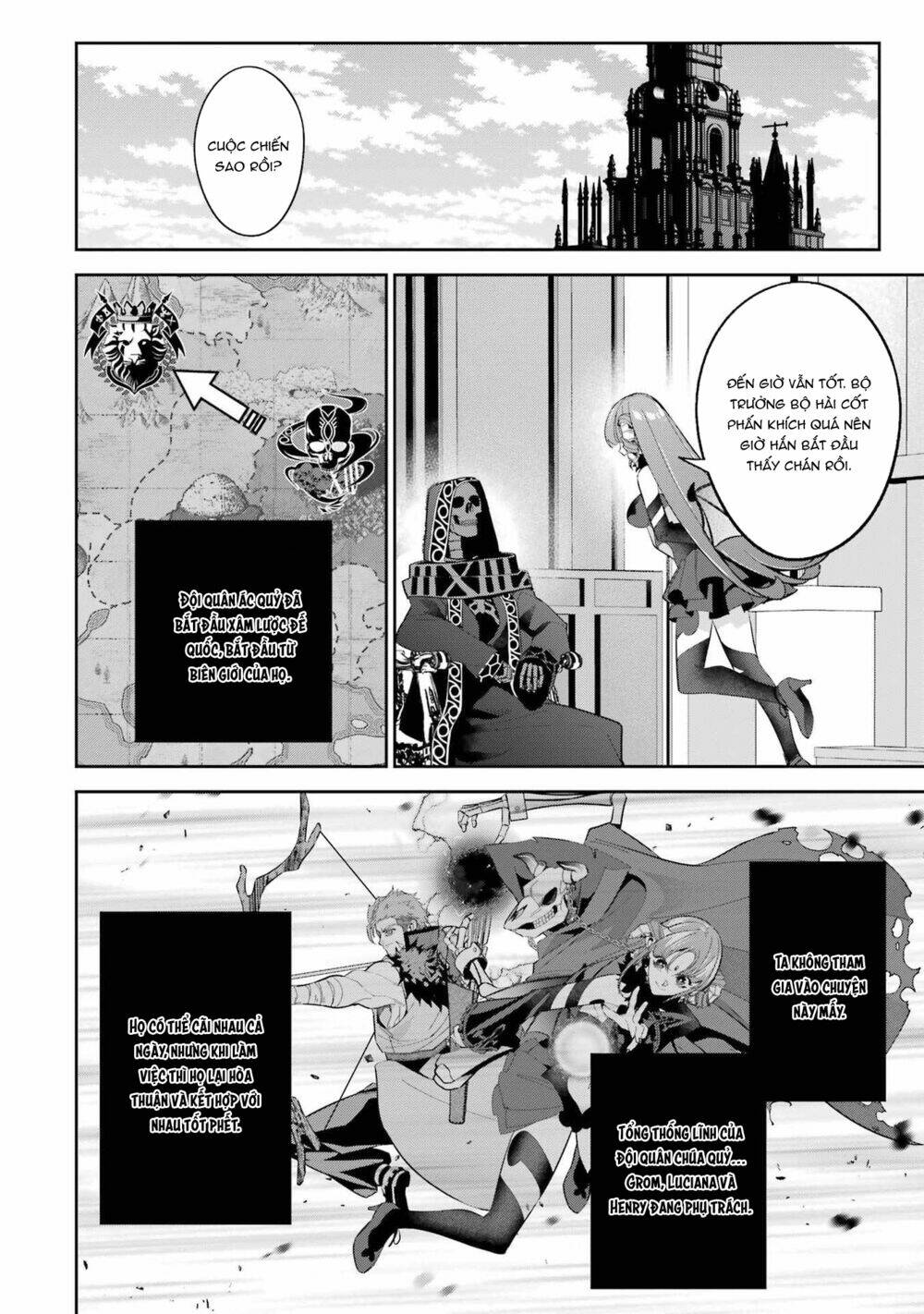 Shokei Sareta Kenja Wa Lich Ni Tensei Shite Shinryaku Sensou Wo Hajimaru Chapter 17 - Trang 2