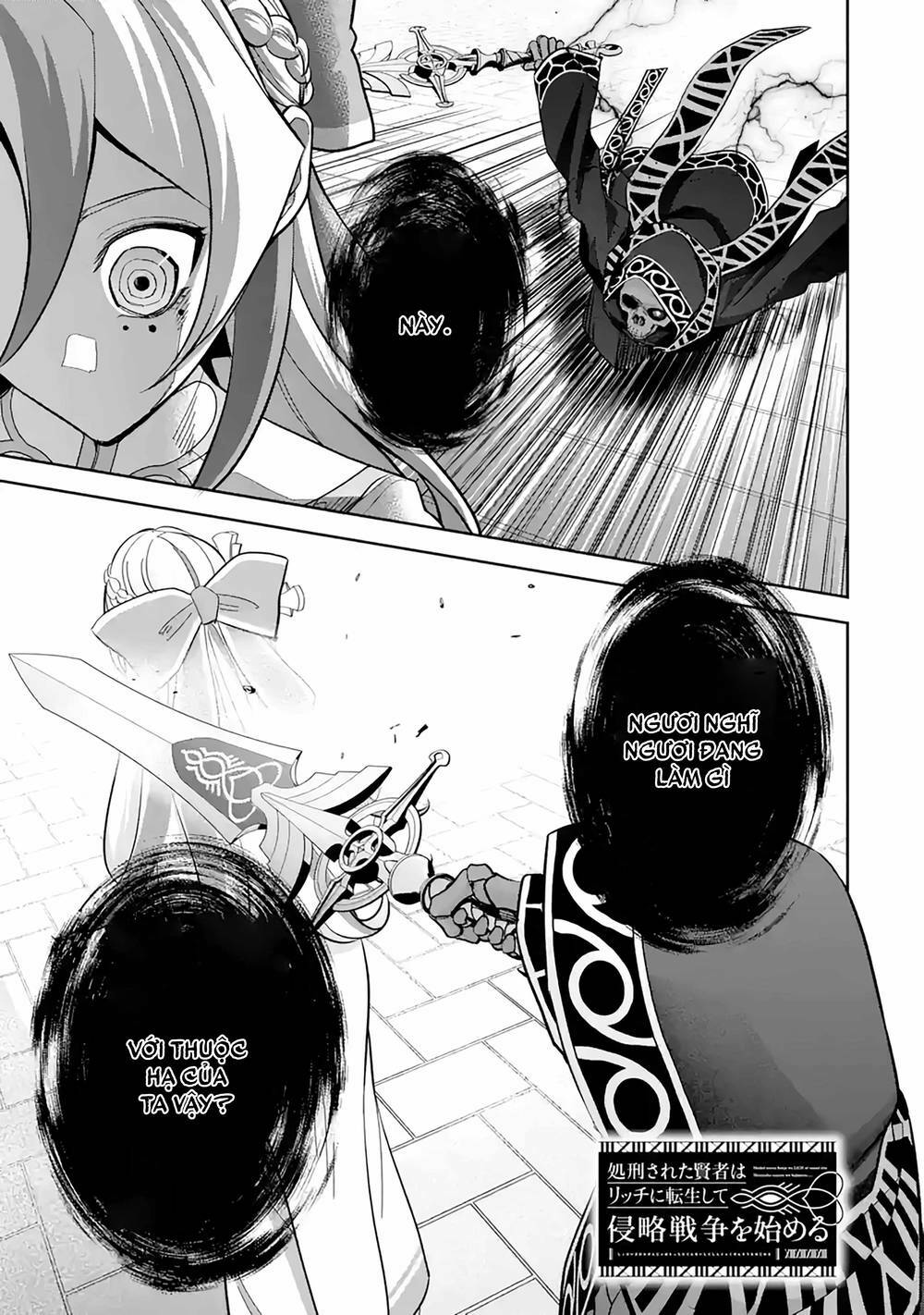Shokei Sareta Kenja Wa Lich Ni Tensei Shite Shinryaku Sensou Wo Hajimaru Chapter 24 - Trang 2