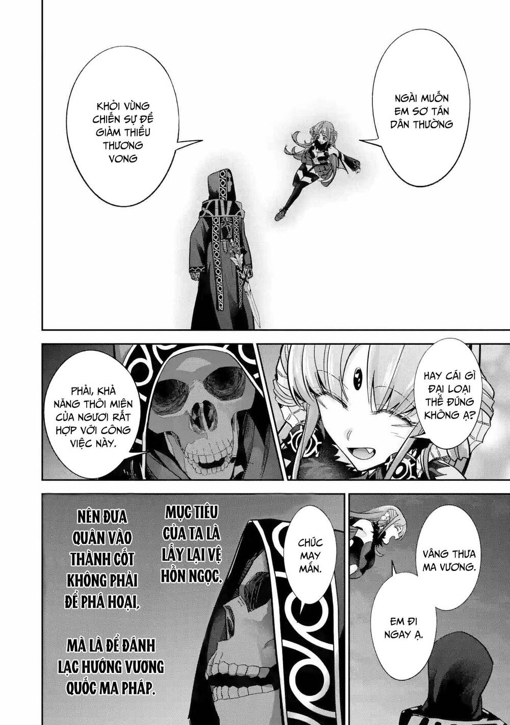 Shokei Sareta Kenja Wa Lich Ni Tensei Shite Shinryaku Sensou Wo Hajimaru Chapter 35 - Trang 2