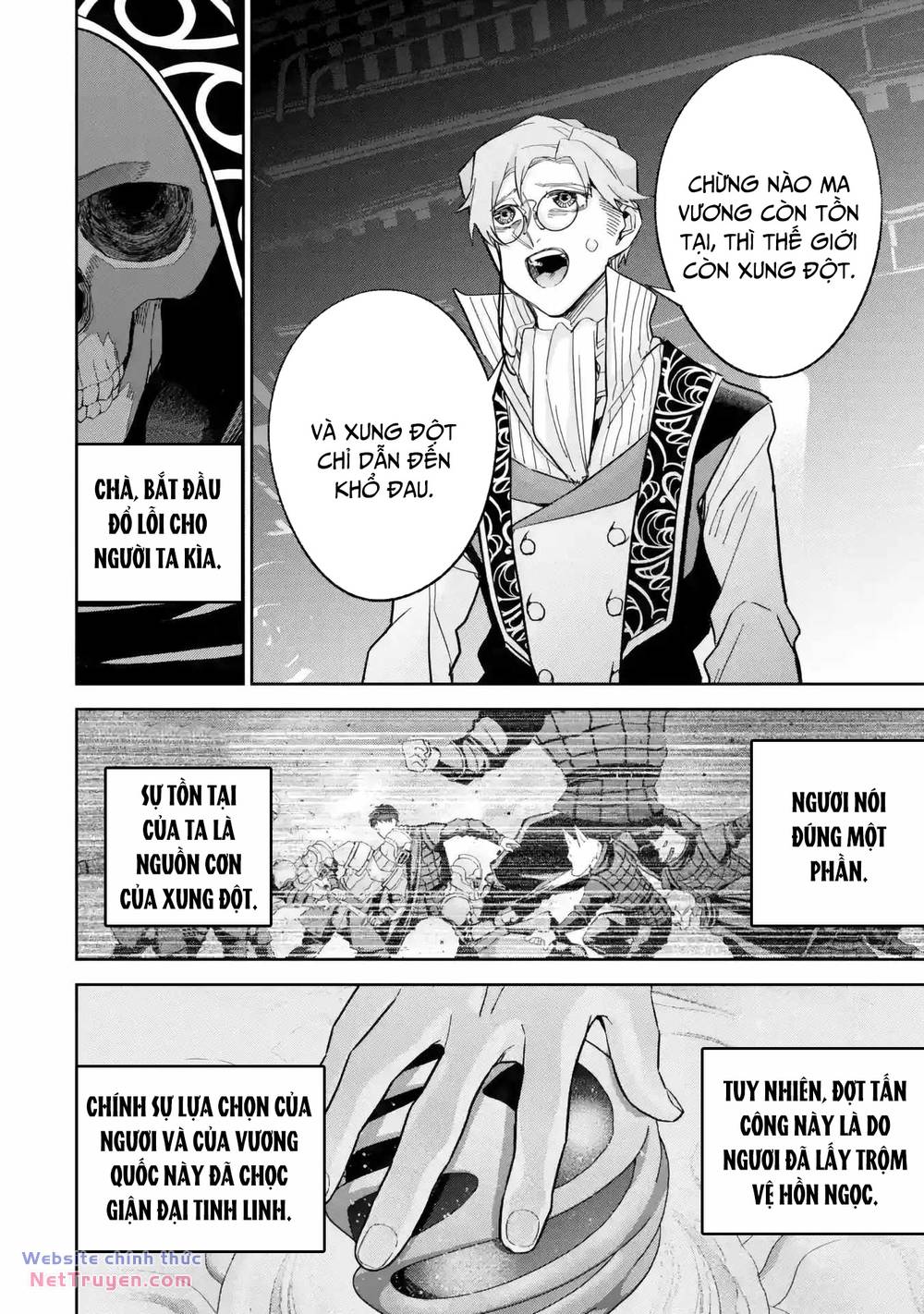 Shokei Sareta Kenja Wa Lich Ni Tensei Shite Shinryaku Sensou Wo Hajimaru Chapter 36 - Trang 2