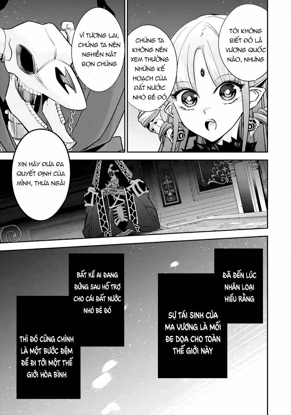 Shokei Sareta Kenja Wa Lich Ni Tensei Shite Shinryaku Sensou Wo Hajimaru Chapter 7.1 - Trang 2