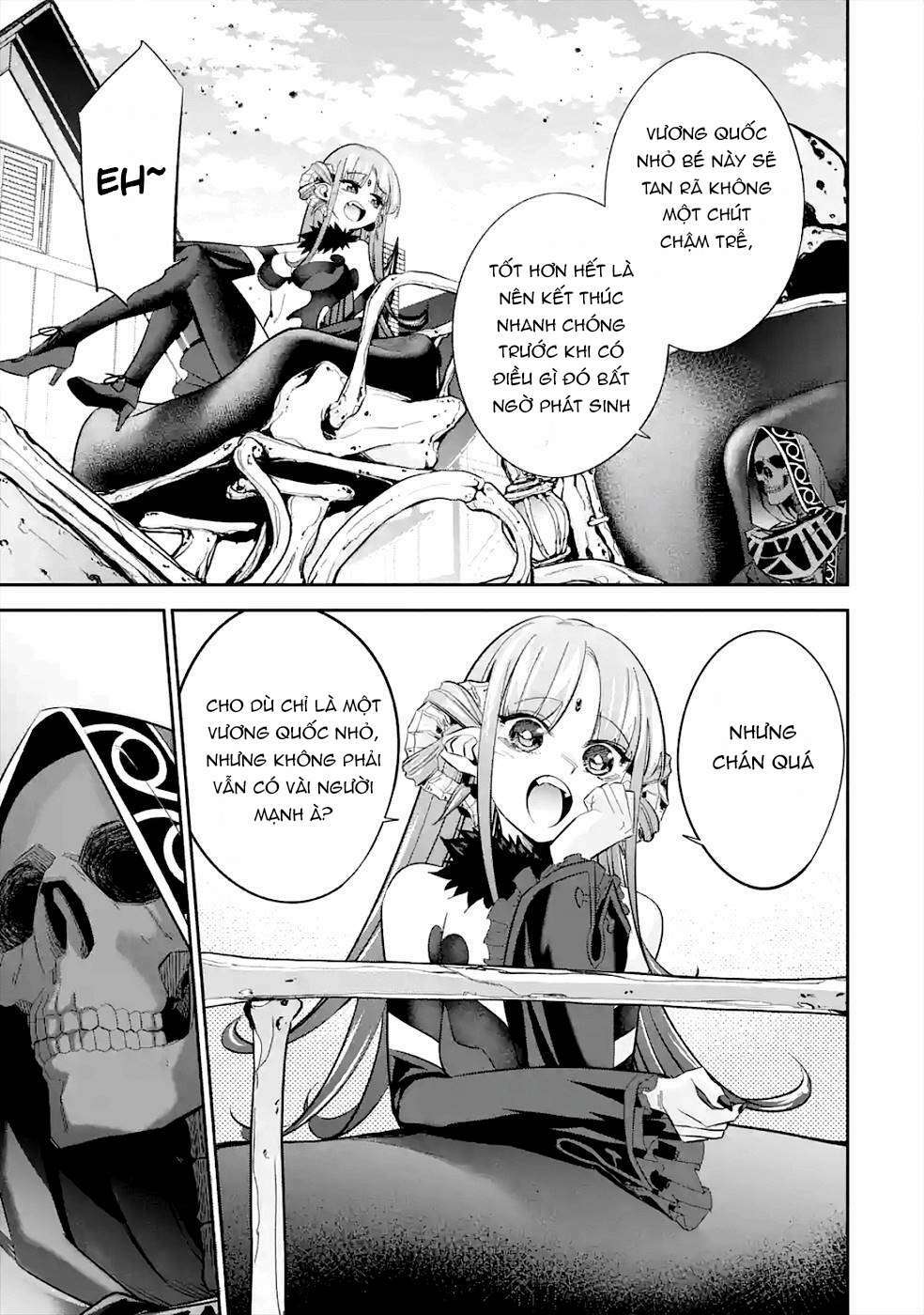 Shokei Sareta Kenja Wa Lich Ni Tensei Shite Shinryaku Sensou Wo Hajimaru Chapter 8.2 - Trang 2