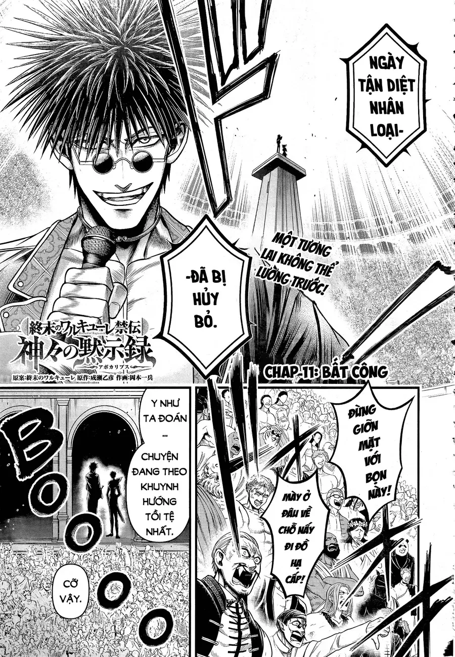 Shuumatsu No Valkyrie Kinden – Kamigami No Apocalypse Chapter 11 - Trang 2