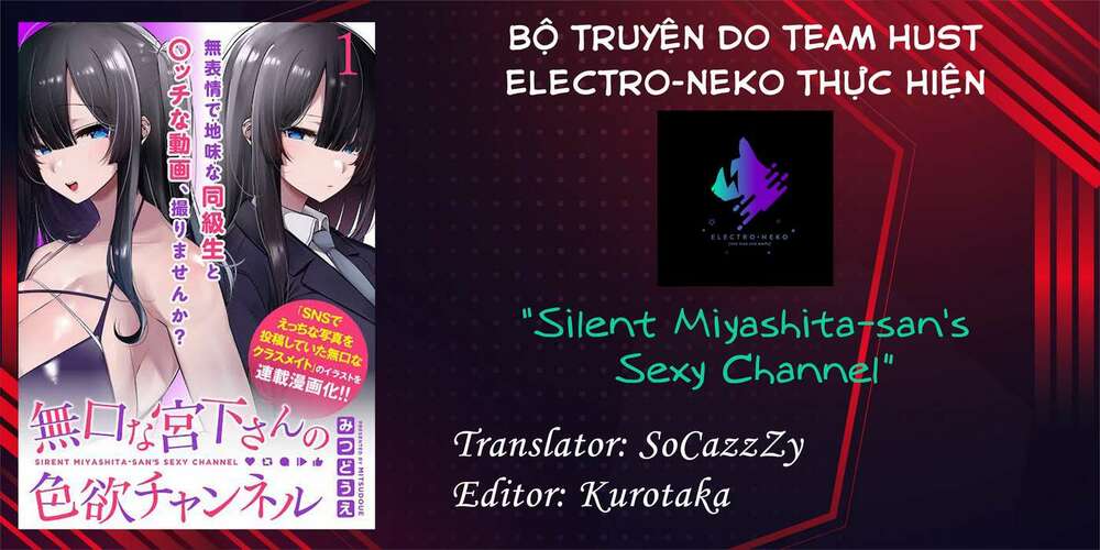 Silent Miyashita-San’S Sexy Channel Chapter 1 - Trang 2