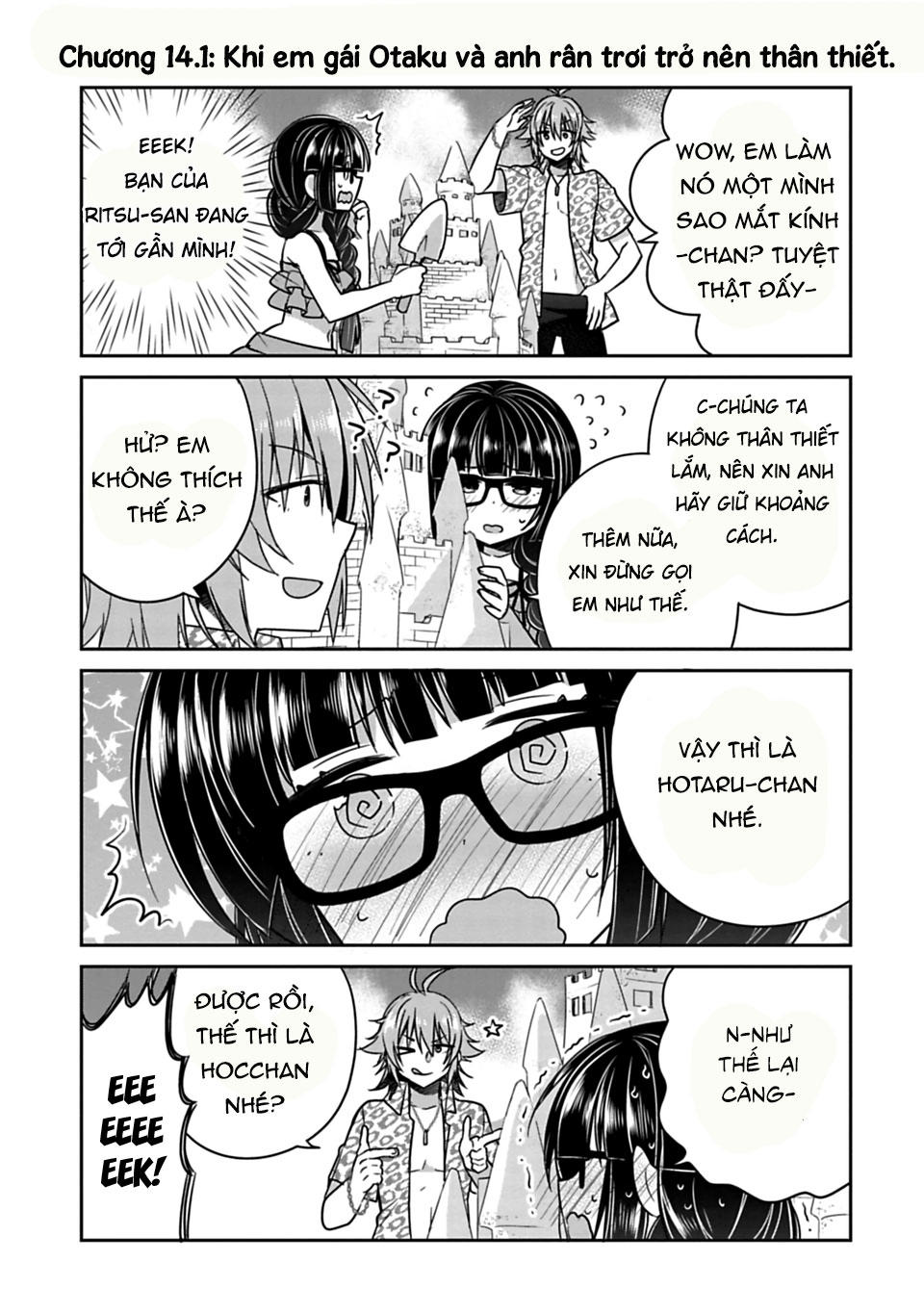 Siscon Ani To Brocon Imouto Ga Shoujiki Ni Nattara Chapter 14.1 - Trang 2