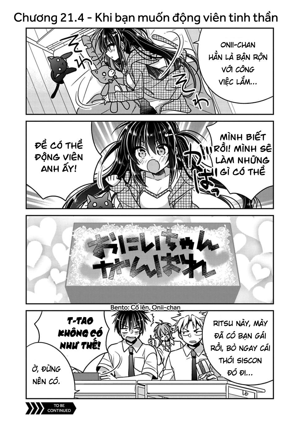 Siscon Ani To Brocon Imouto Ga Shoujiki Ni Nattara Chapter 21.4 - Trang 2