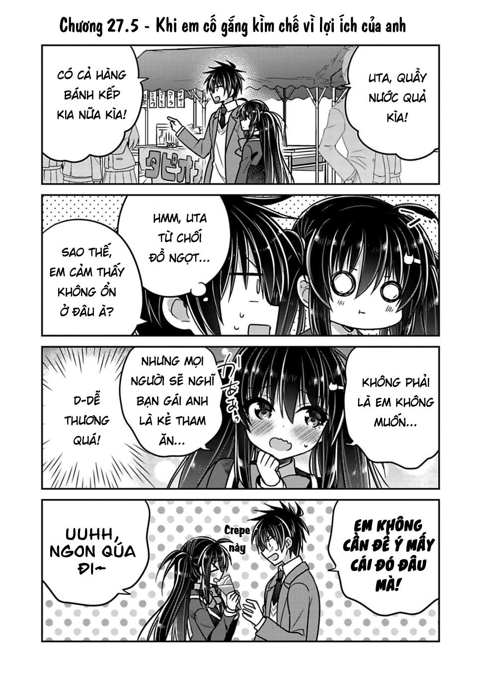 Siscon Ani To Brocon Imouto Ga Shoujiki Ni Nattara Chapter 27.5 - Trang 2