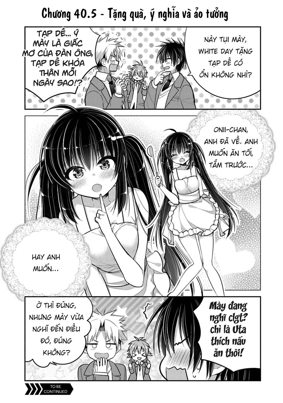 Siscon Ani To Brocon Imouto Ga Shoujiki Ni Nattara Chapter 40.5 - Trang 2