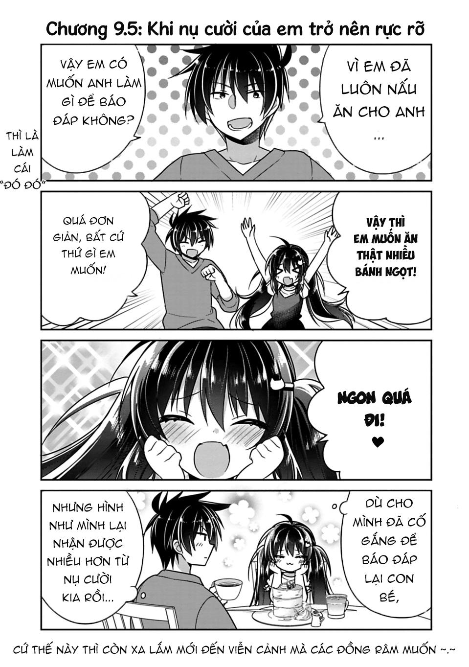 Siscon Ani To Brocon Imouto Ga Shoujiki Ni Nattara Chapter 9.5 - Trang 2