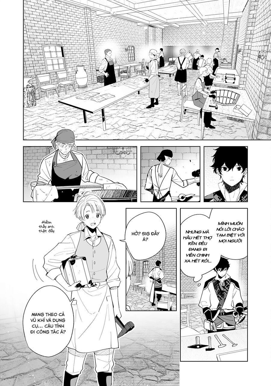S-Kyuu Guild Wo Ridatsushita Katanakaji No Jiyuu Na Henkyou Slow Life ~Black Guild Kara Kaihousarete Kimama Ni Kaji Shitetara, Densetsu No Matou Ga Umareteimashita~ Chapter 1 - Trang 2