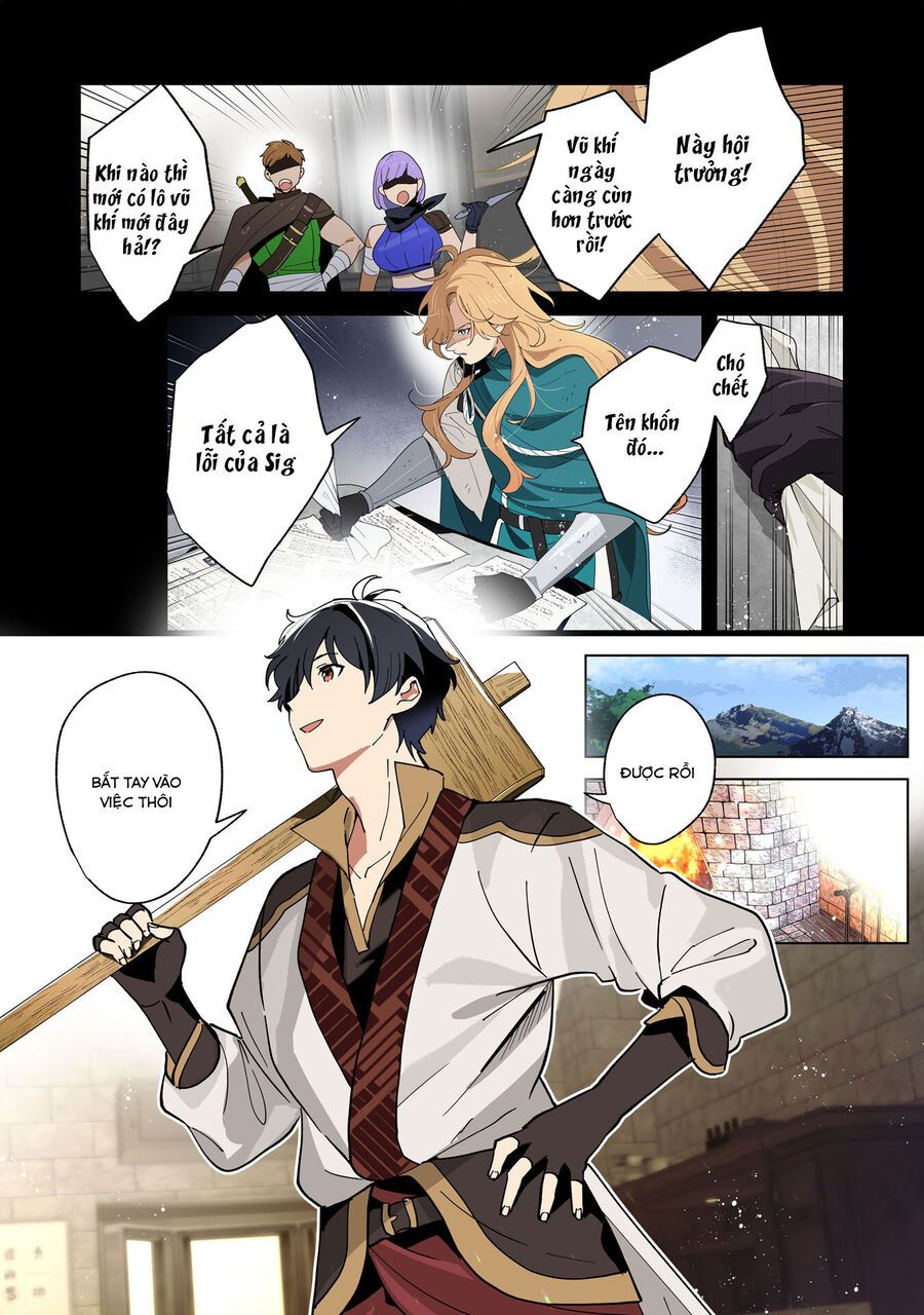 S-Kyuu Guild Wo Ridatsushita Katanakaji No Jiyuu Na Henkyou Slow Life ~Black Guild Kara Kaihousarete Kimama Ni Kaji Shitetara, Densetsu No Matou Ga Umareteimashita~ Chapter 1 - Trang 2