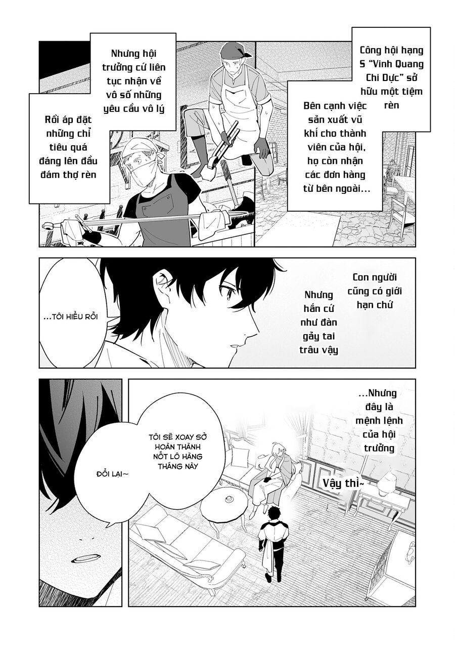 S-Kyuu Guild Wo Ridatsushita Katanakaji No Jiyuu Na Henkyou Slow Life ~Black Guild Kara Kaihousarete Kimama Ni Kaji Shitetara, Densetsu No Matou Ga Umareteimashita~ Chapter 1 - Trang 2