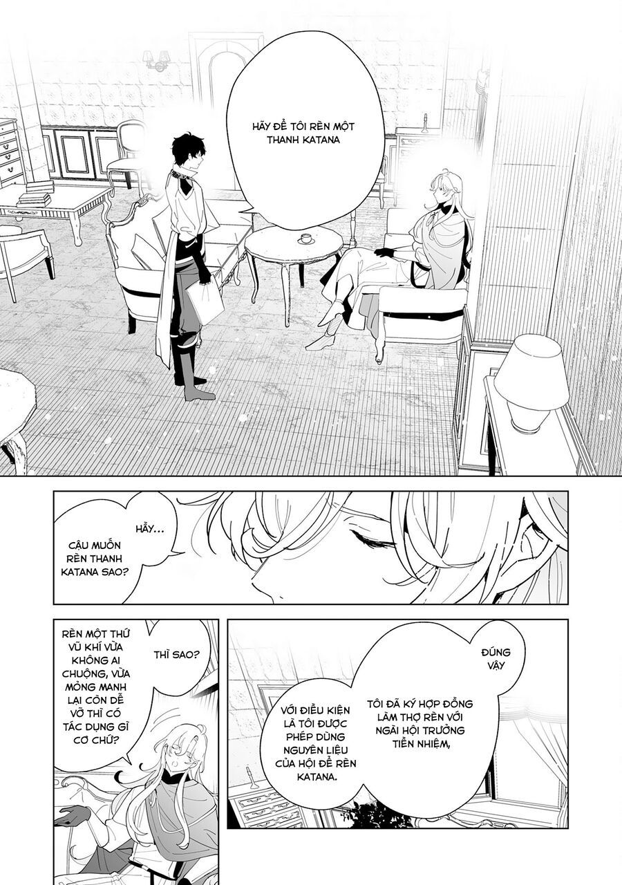 S-Kyuu Guild Wo Ridatsushita Katanakaji No Jiyuu Na Henkyou Slow Life ~Black Guild Kara Kaihousarete Kimama Ni Kaji Shitetara, Densetsu No Matou Ga Umareteimashita~ Chapter 1 - Trang 2