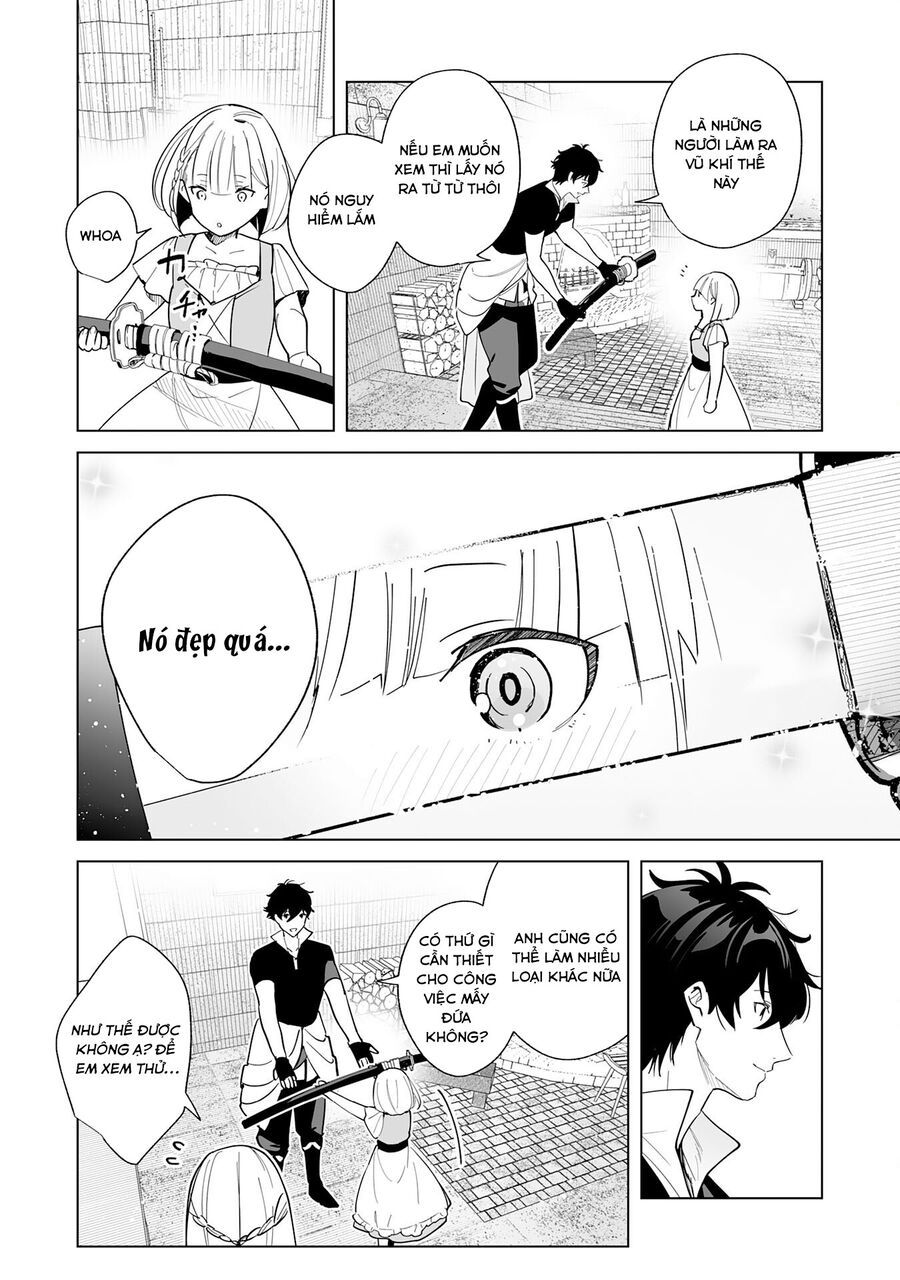 S-Kyuu Guild Wo Ridatsushita Katanakaji No Jiyuu Na Henkyou Slow Life ~Black Guild Kara Kaihousarete Kimama Ni Kaji Shitetara, Densetsu No Matou Ga Umareteimashita~ Chapter 2 - Trang 2
