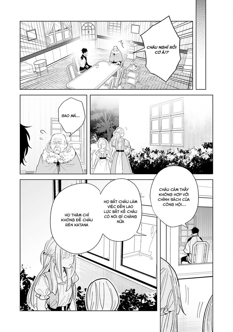 S-Kyuu Guild Wo Ridatsushita Katanakaji No Jiyuu Na Henkyou Slow Life ~Black Guild Kara Kaihousarete Kimama Ni Kaji Shitetara, Densetsu No Matou Ga Umareteimashita~ Chapter 2 - Trang 2