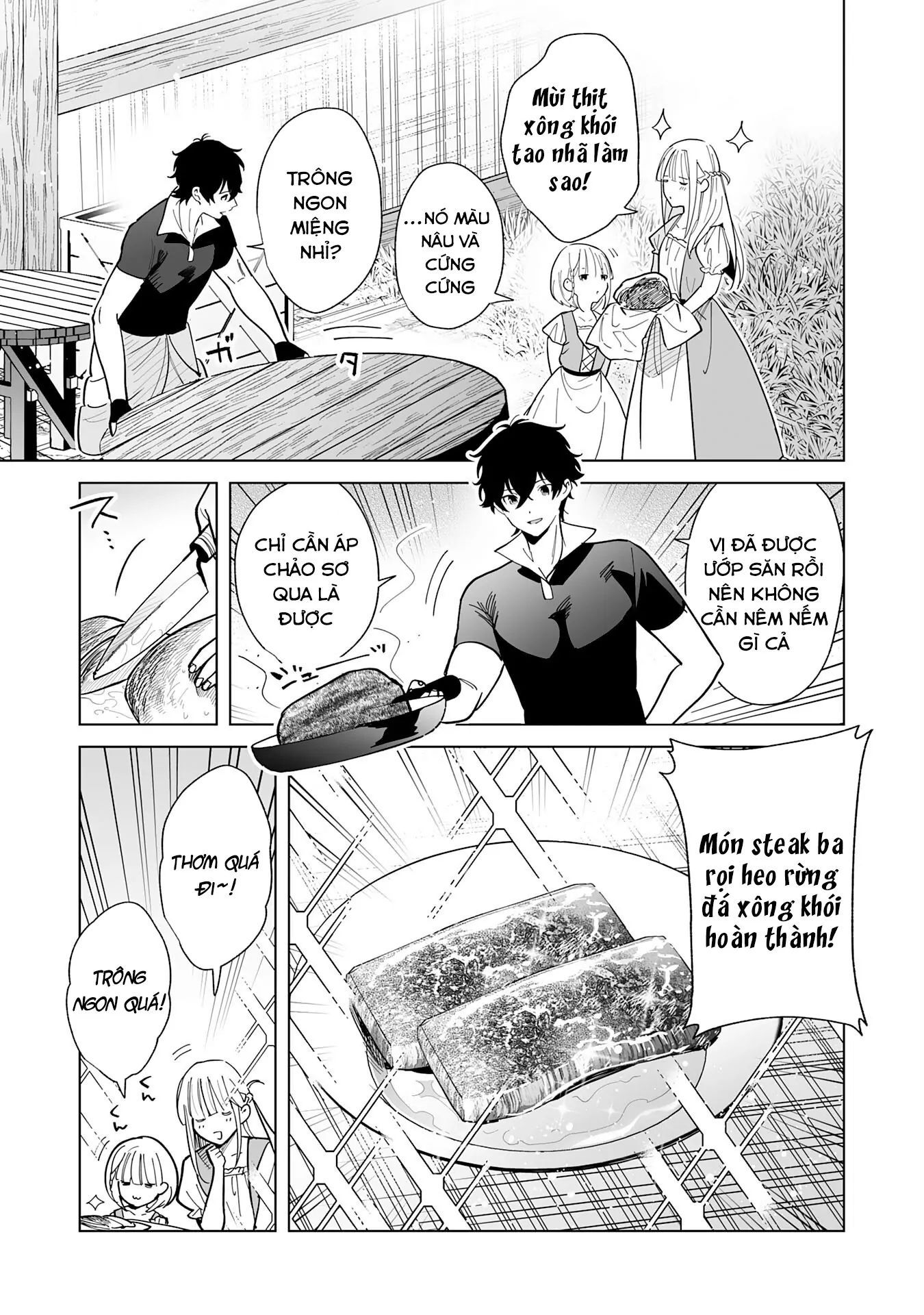 S-Kyuu Guild Wo Ridatsushita Katanakaji No Jiyuu Na Henkyou Slow Life ~Black Guild Kara Kaihousarete Kimama Ni Kaji Shitetara, Densetsu No Matou Ga Umareteimashita~ Chapter 4 - Trang 2