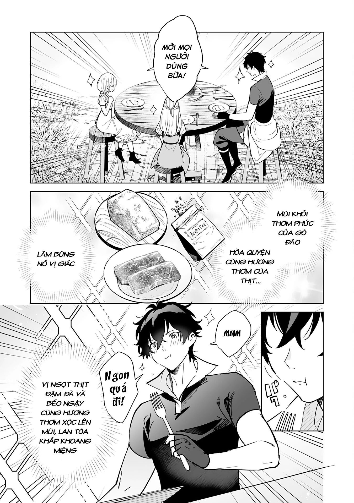 S-Kyuu Guild Wo Ridatsushita Katanakaji No Jiyuu Na Henkyou Slow Life ~Black Guild Kara Kaihousarete Kimama Ni Kaji Shitetara, Densetsu No Matou Ga Umareteimashita~ Chapter 4 - Trang 2