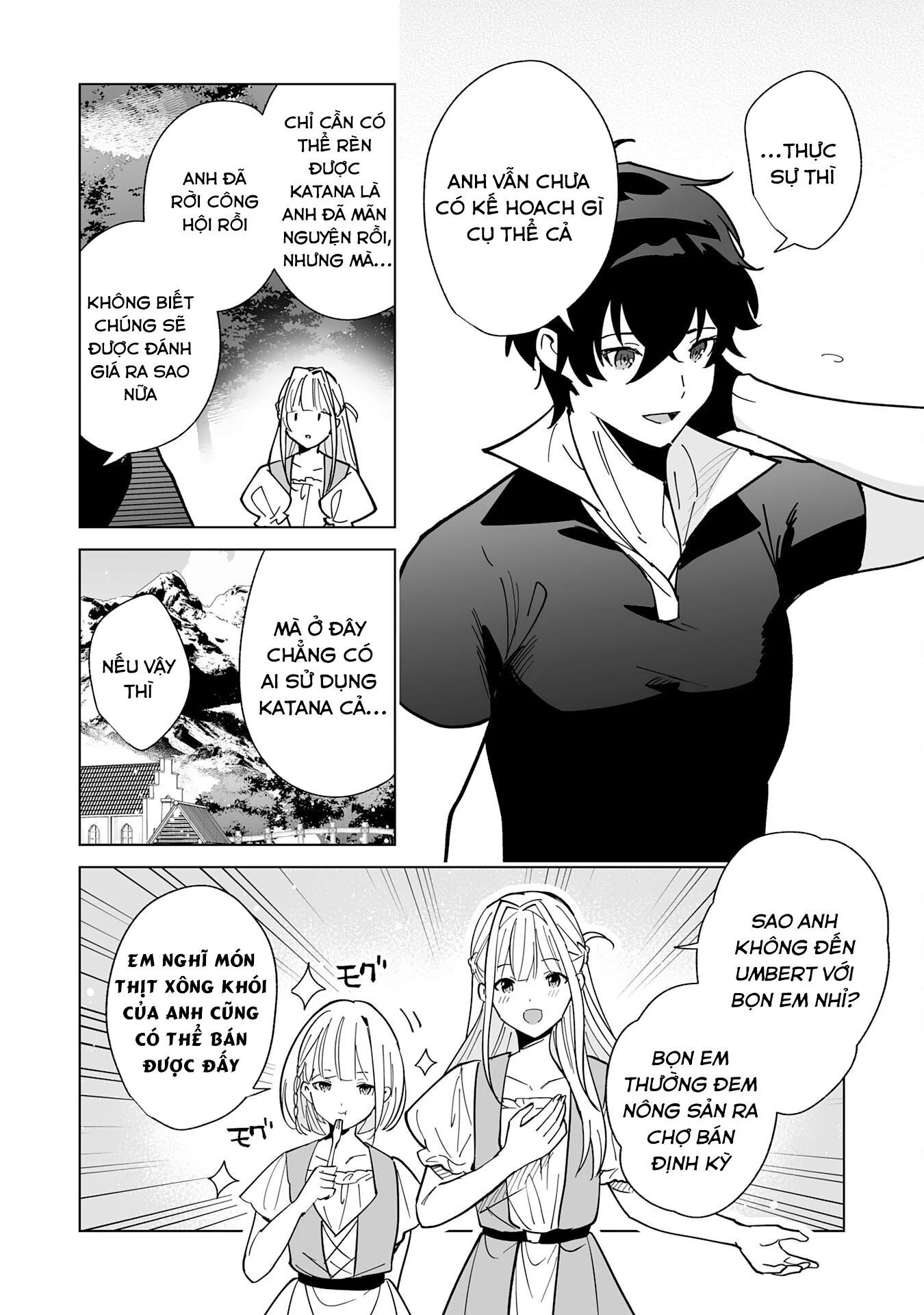 S-Kyuu Guild Wo Ridatsushita Katanakaji No Jiyuu Na Henkyou Slow Life ~Black Guild Kara Kaihousarete Kimama Ni Kaji Shitetara, Densetsu No Matou Ga Umareteimashita~ Chapter 4 - Trang 2