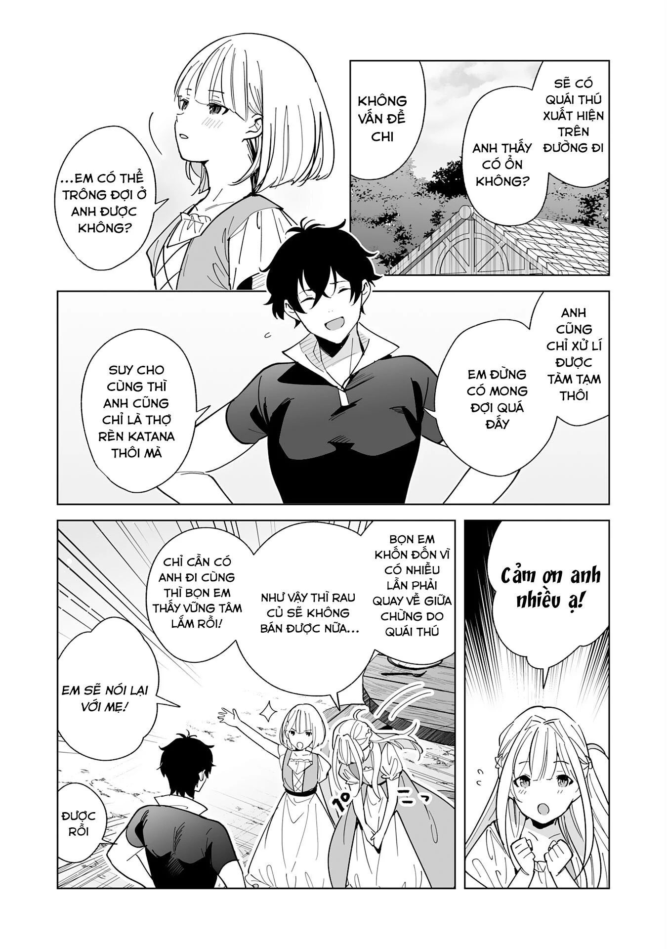 S-Kyuu Guild Wo Ridatsushita Katanakaji No Jiyuu Na Henkyou Slow Life ~Black Guild Kara Kaihousarete Kimama Ni Kaji Shitetara, Densetsu No Matou Ga Umareteimashita~ Chapter 4 - Trang 2