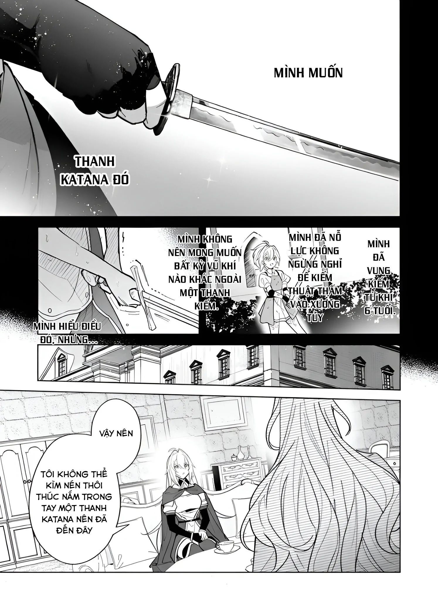 S-Kyuu Guild Wo Ridatsushita Katanakaji No Jiyuu Na Henkyou Slow Life ~Black Guild Kara Kaihousarete Kimama Ni Kaji Shitetara, Densetsu No Matou Ga Umareteimashita~ Chapter 4 - Trang 2